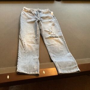 Women’s Old Navy Sky High Straight Curvy Jeans